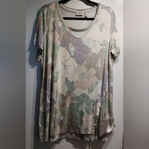 New 2 piece LOGO By Lori Goldstein Tunic/tank top size Large. 2 available